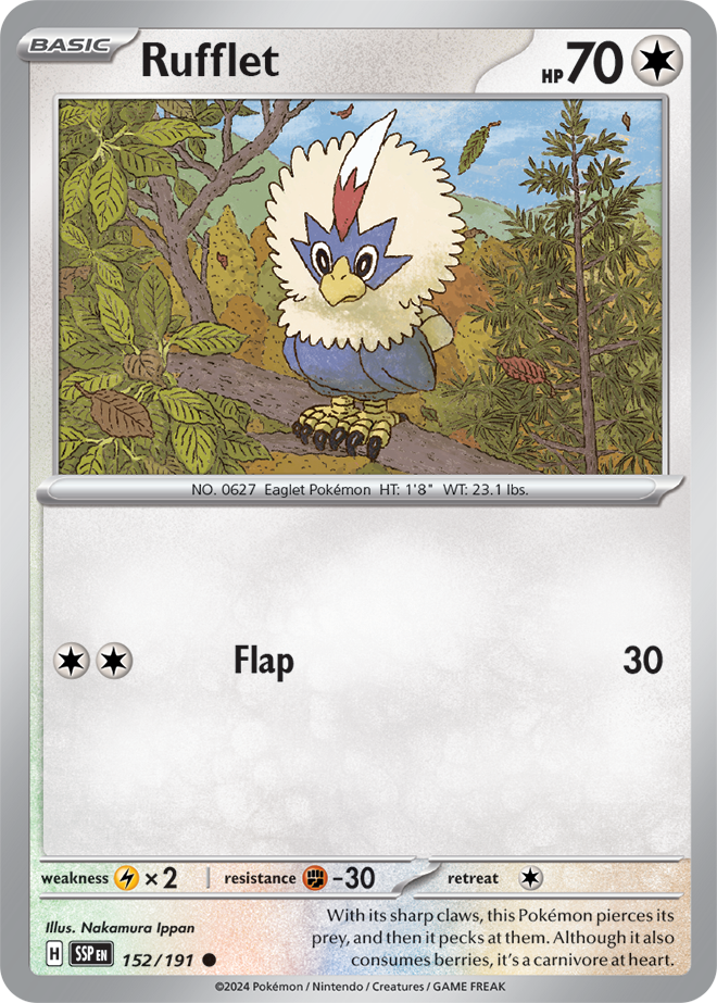 Surging Sparks Card 152