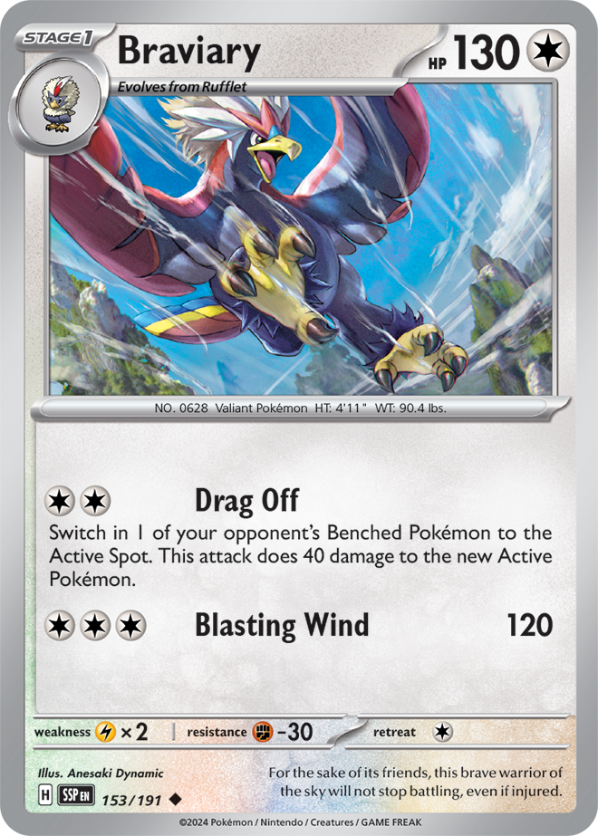 Surging Sparks Card 153