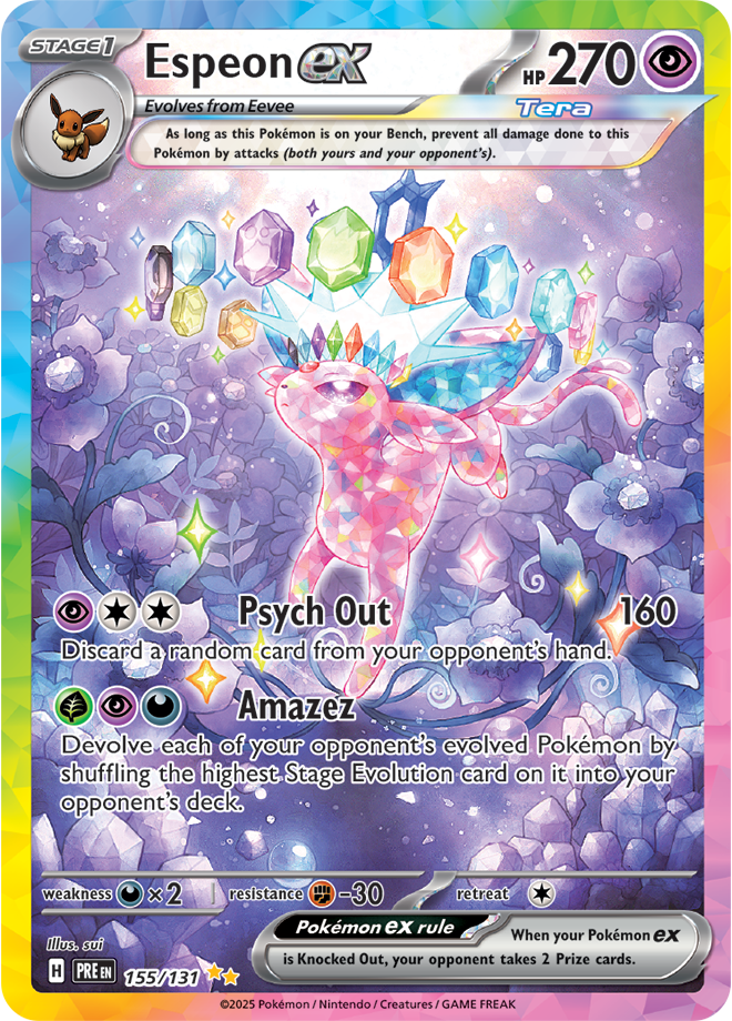 Prismatic Evolutions Card 155