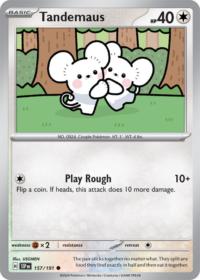 Surging Sparks Card 157
