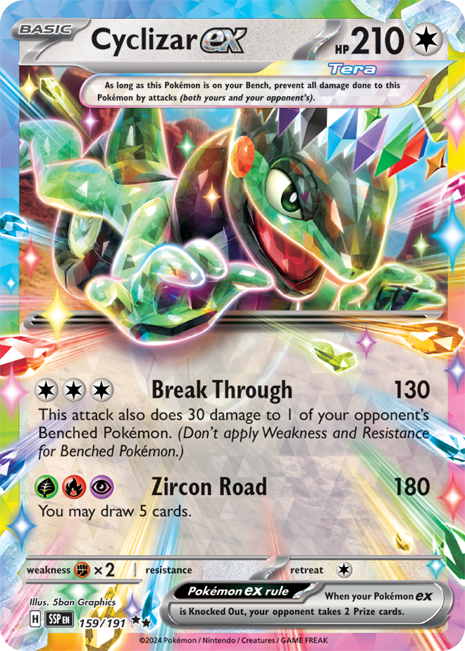 Surging Sparks Card 159