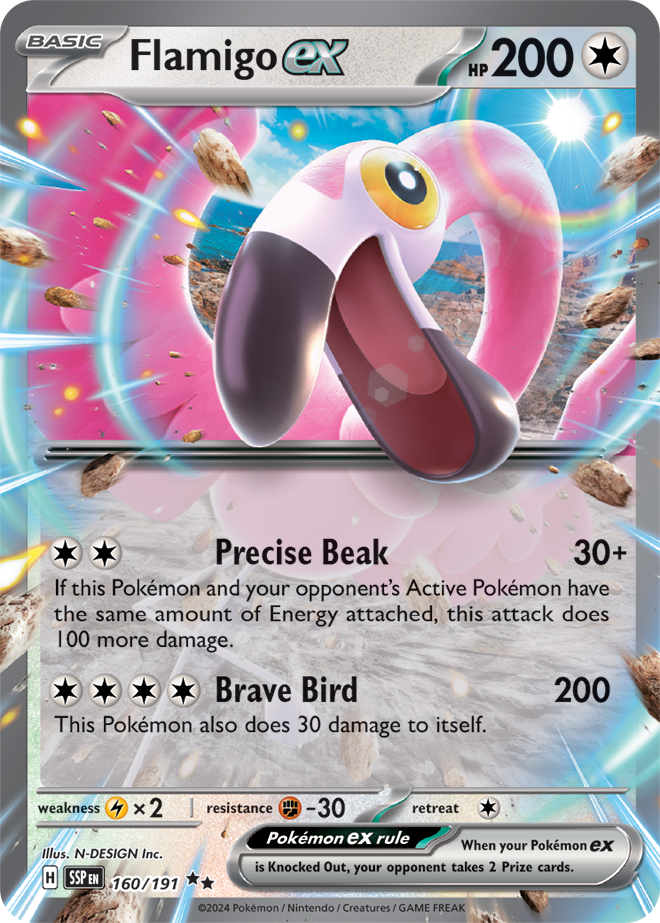 Surging Sparks Card 160