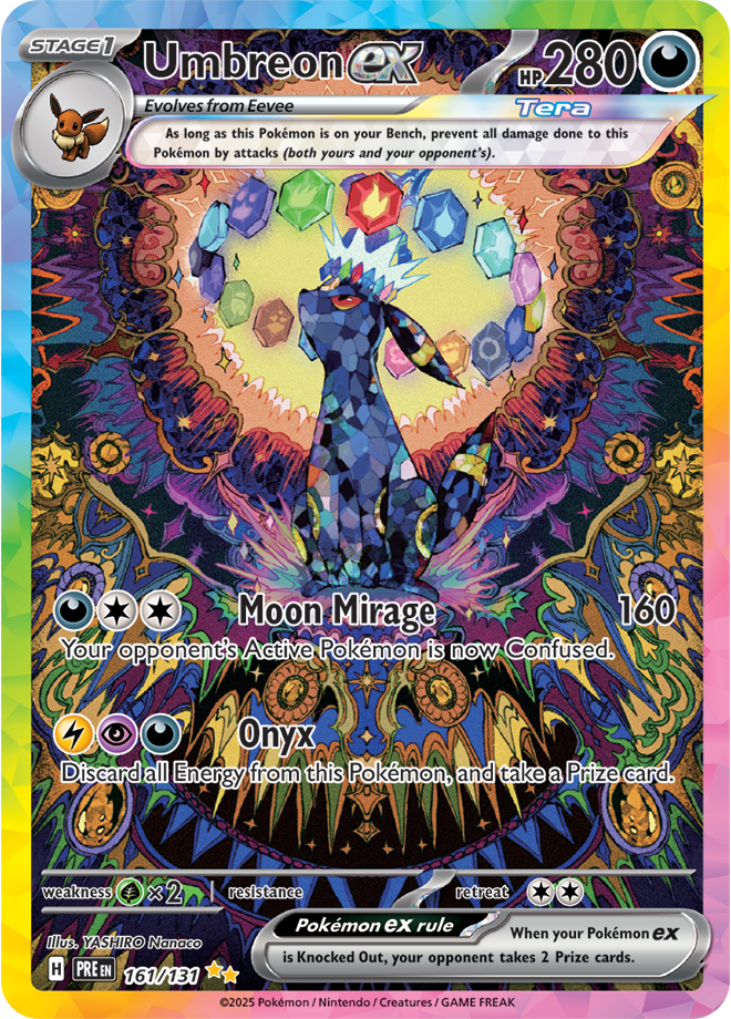 Prismatic Evolutions Card 161