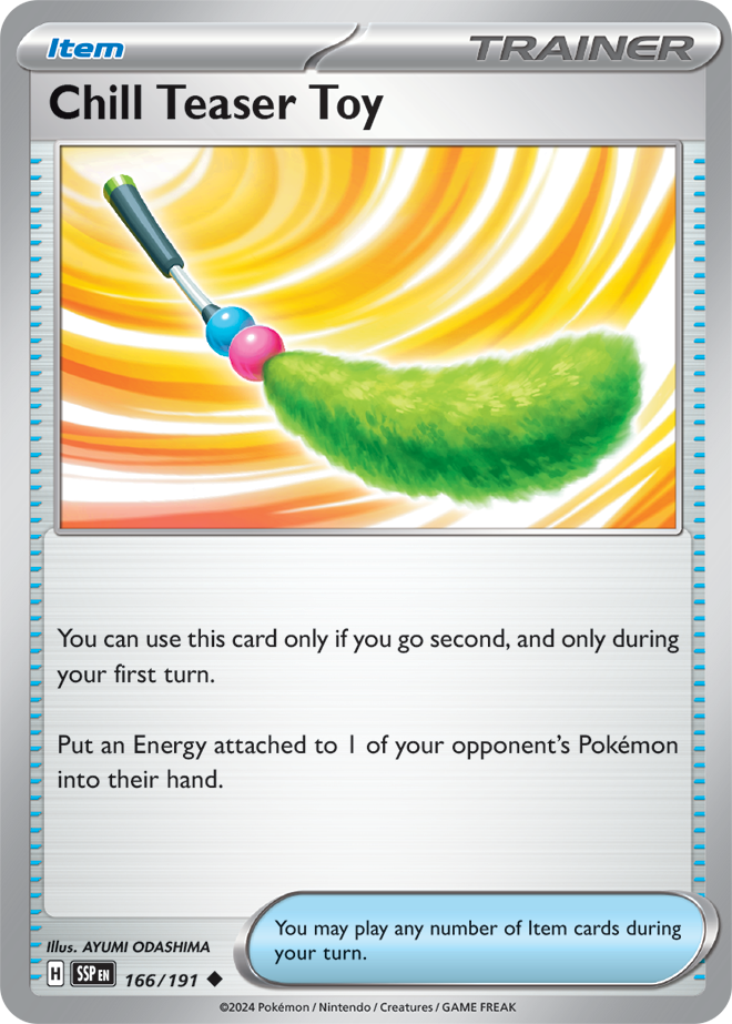 Surging Sparks Card 166