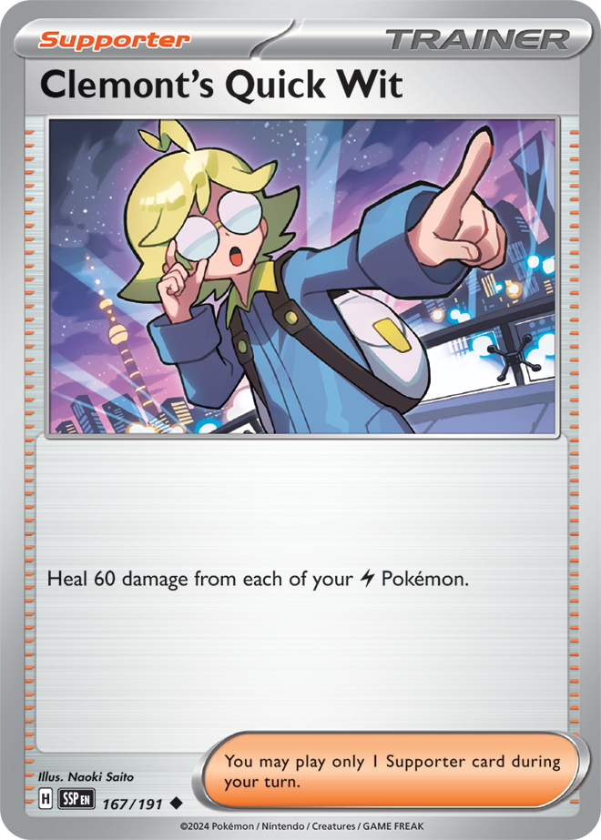 Surging Sparks Card 167