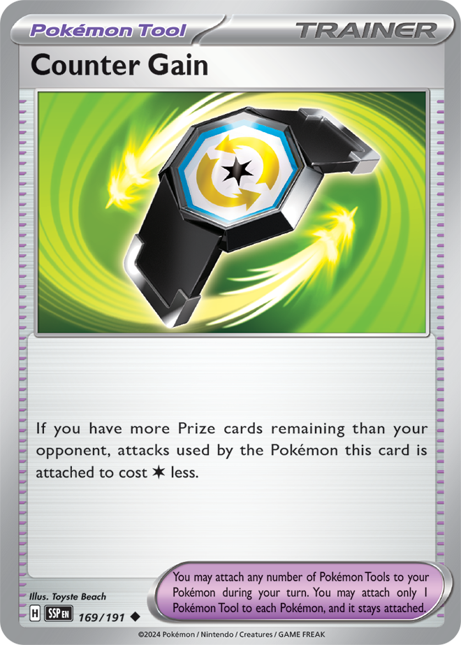 Surging Sparks Card 169