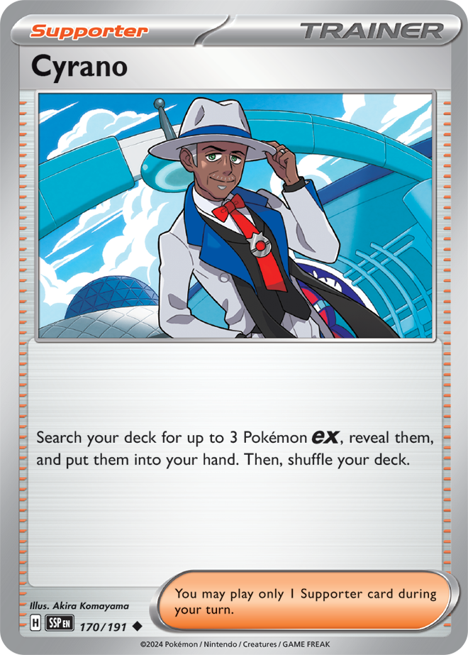 Surging Sparks Card 170