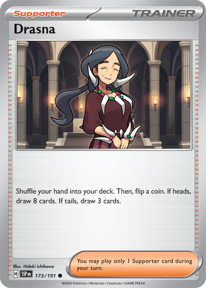 Surging Sparks Card 173