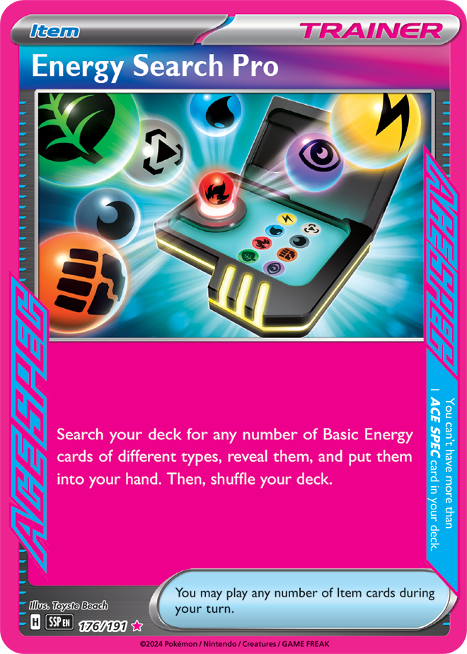 Surging Sparks Card 176