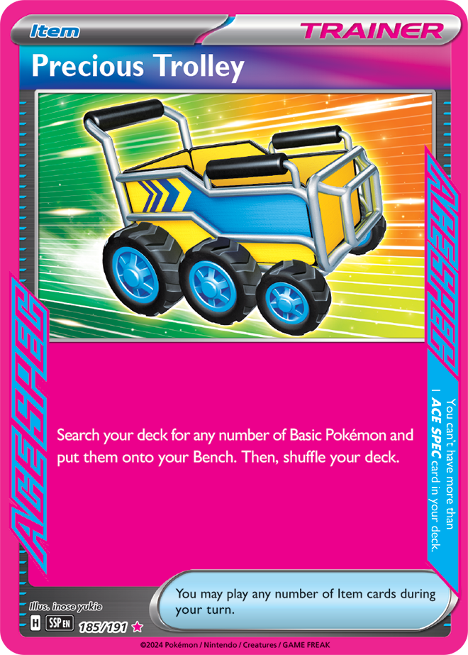 Surging Sparks Card 185