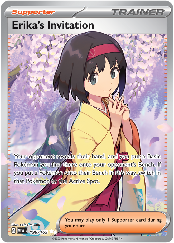 Scarlet Violet 151 Card 196