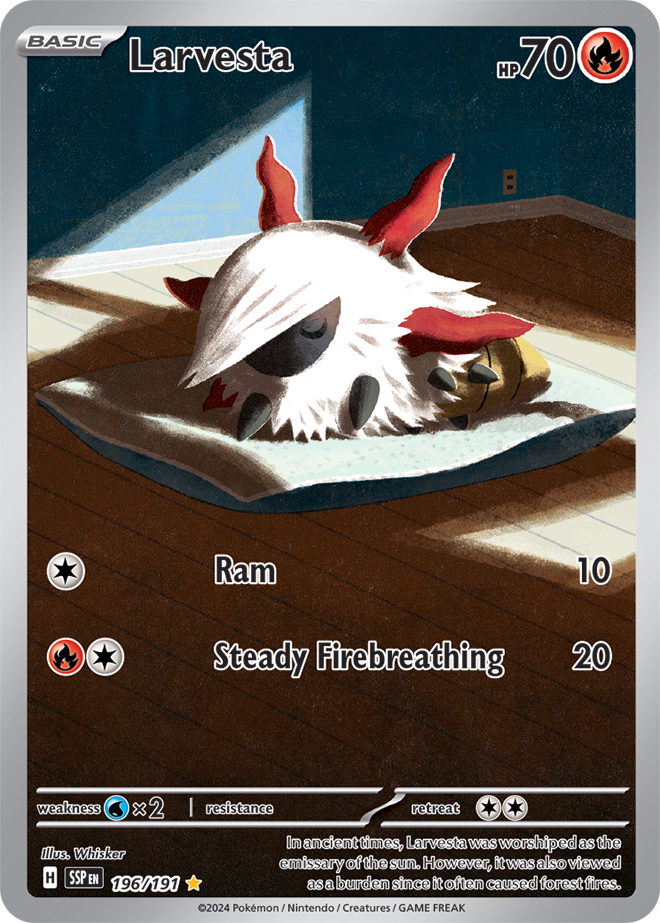 Surging Sparks Card 196