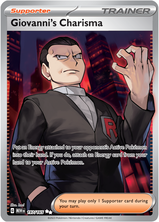 Scarlet Violet 151 Card 197