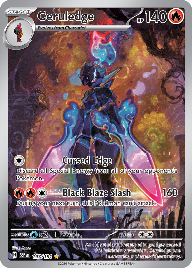 Surging Sparks Card 197
