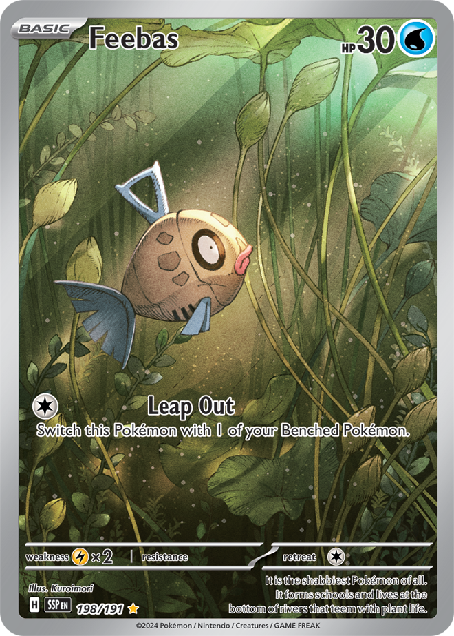 Surging Sparks Card 198