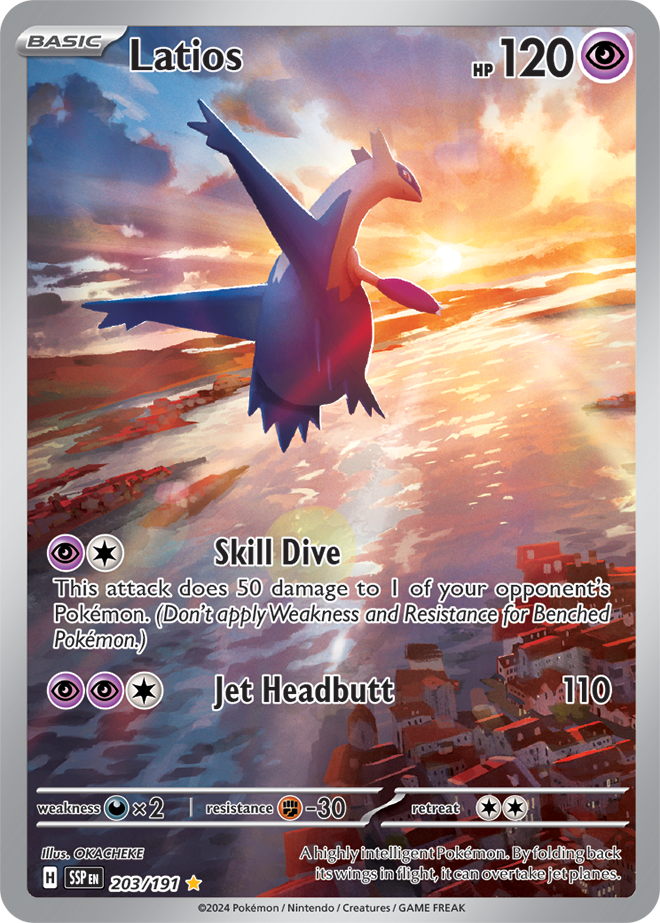 Surging Sparks Card 203