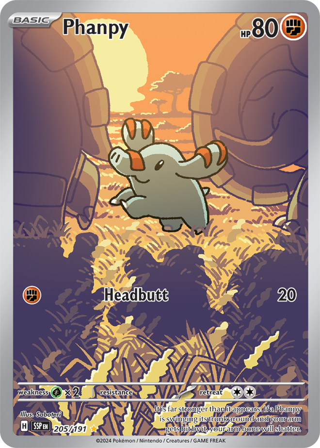 Surging Sparks Card 205