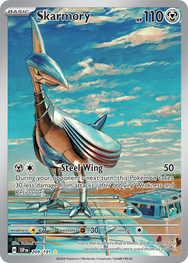 Surging Sparks Card 209