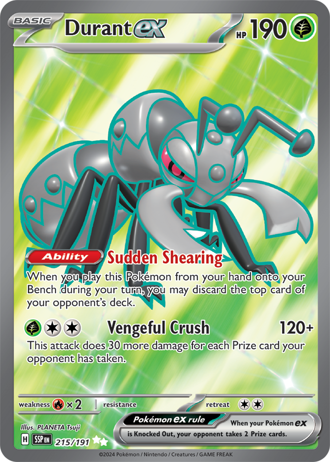 Surging Sparks Card 215