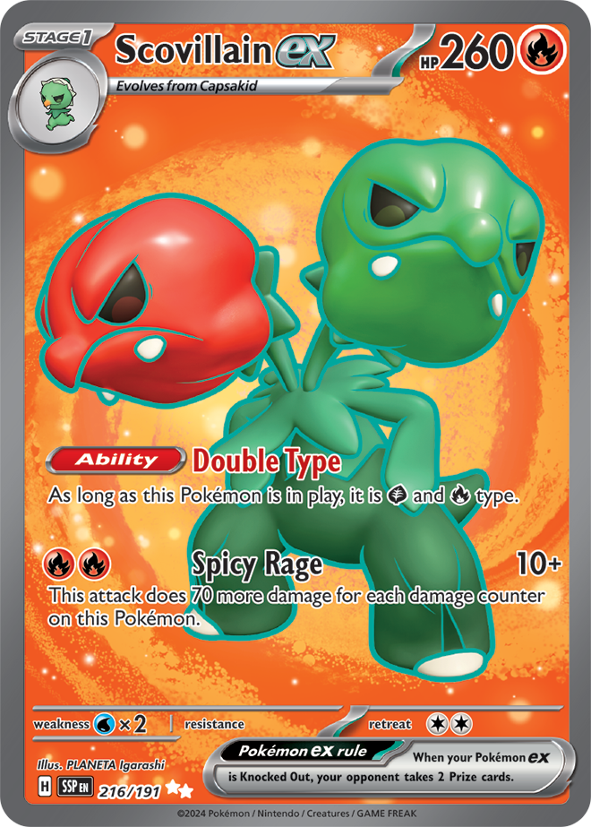 Surging Sparks Card 216