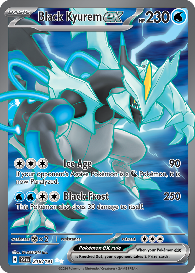 Surging Sparks Card 218