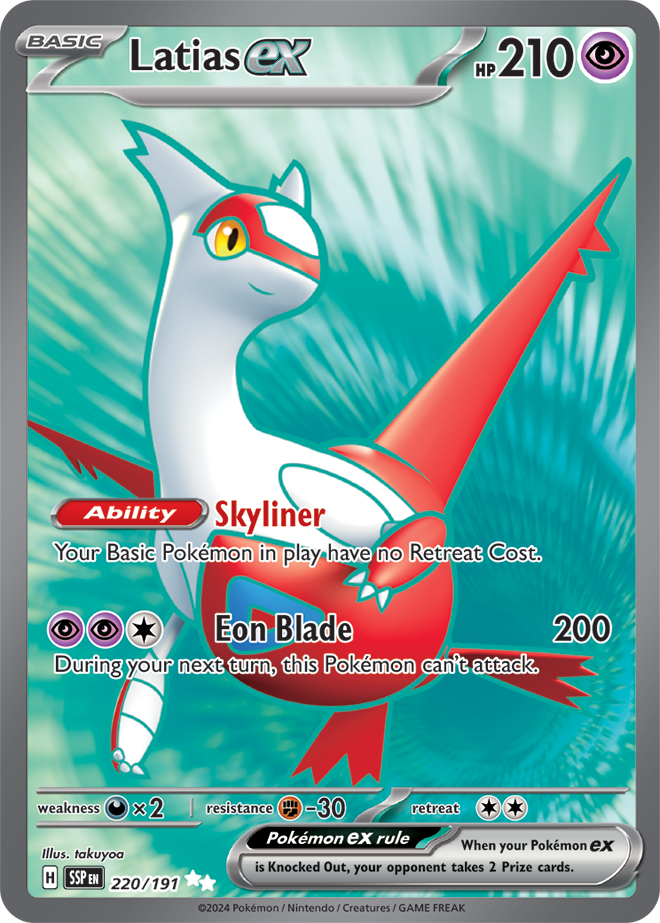 Surging Sparks Card 220