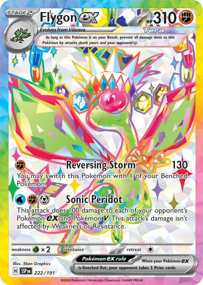 Surging Sparks Card 222
