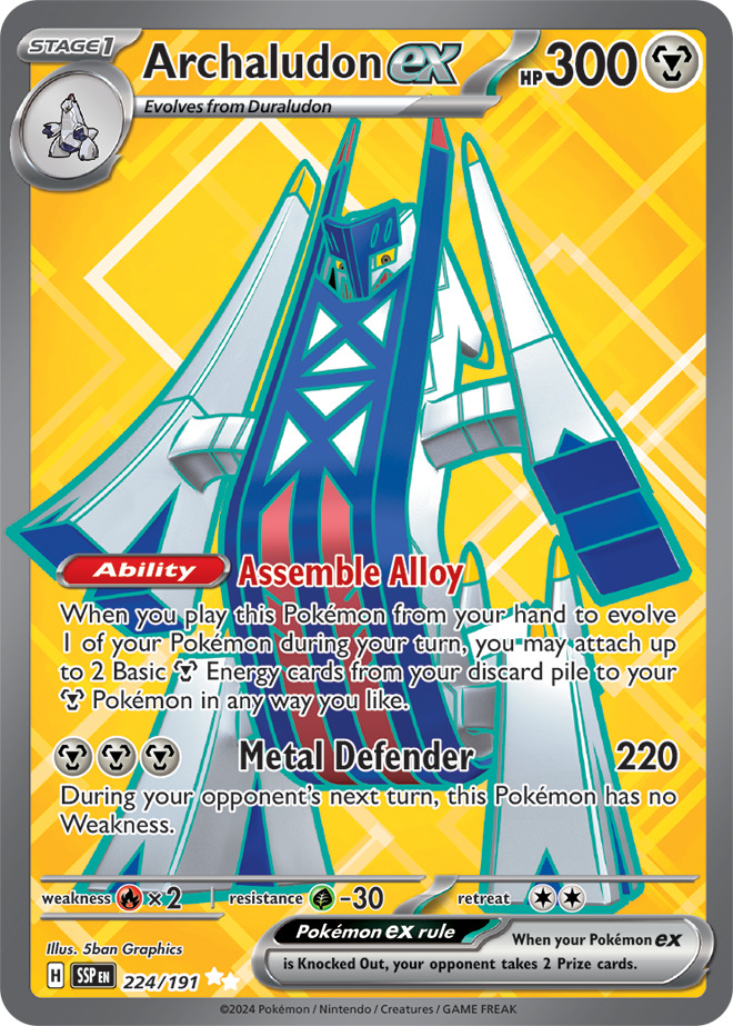 Surging Sparks Card 224