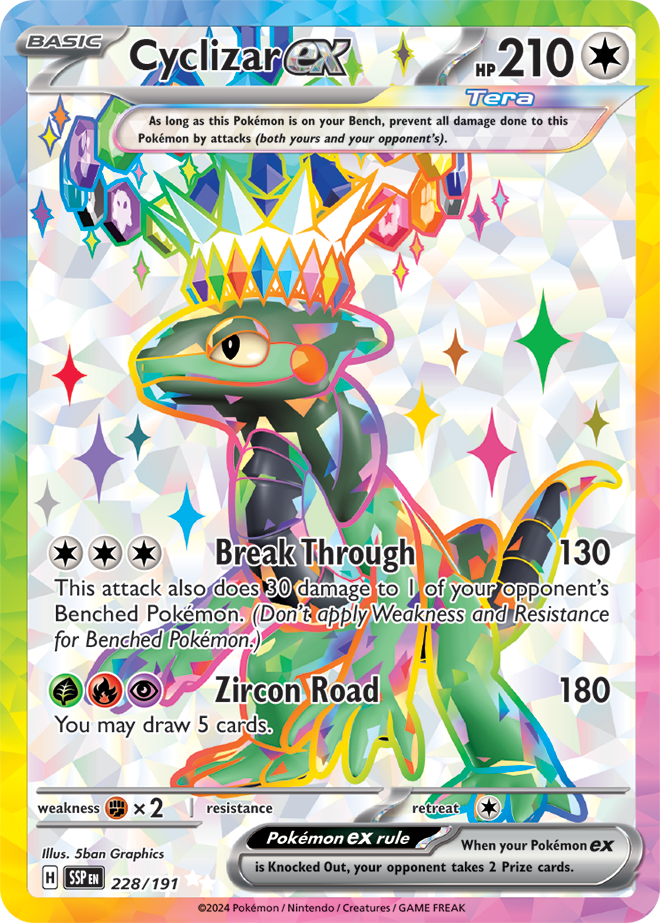 Surging Sparks Card 228