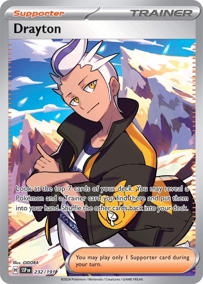 Surging Sparks Card 232