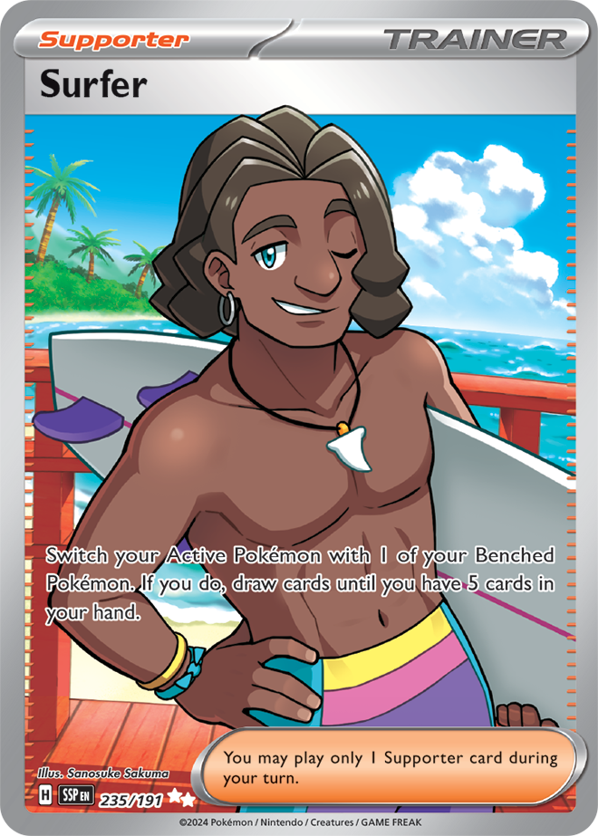 Surging Sparks Card 235