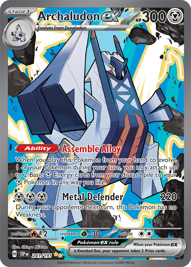 Surging Sparks Card 241