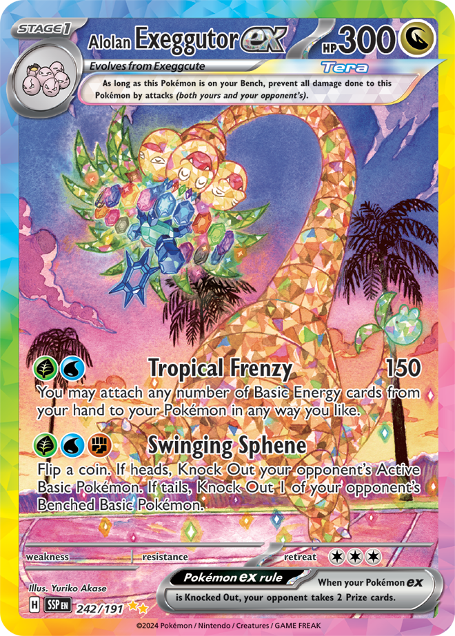 Surging Sparks Card 242