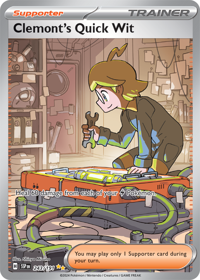 Surging Sparks Card 243