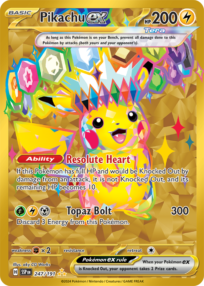 Surging Sparks Card 247