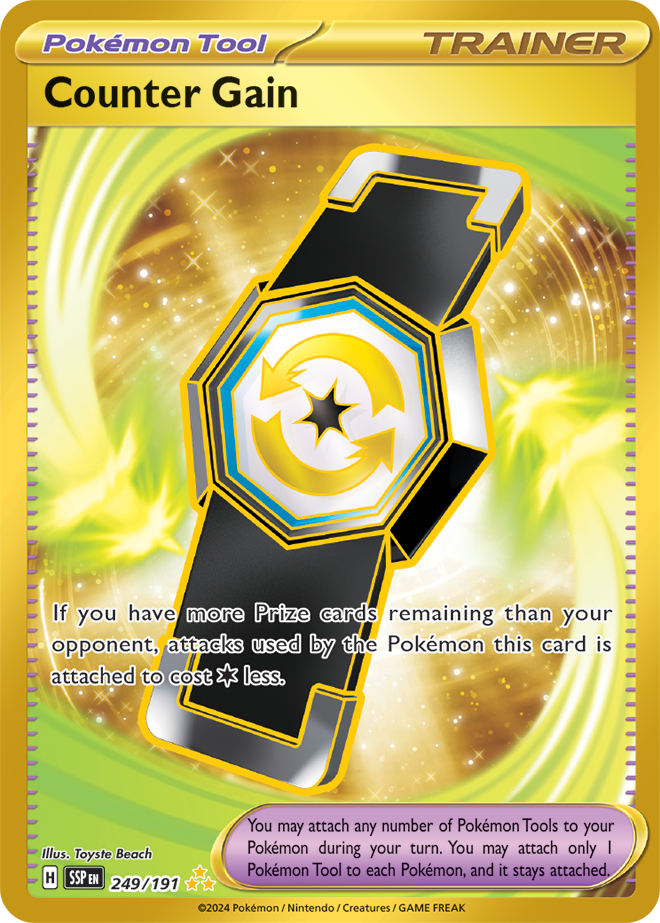 Surging Sparks Card 249