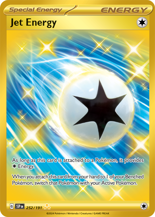Surging Sparks Card 252