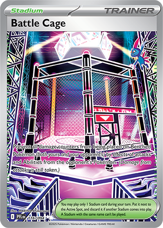 Battle Cage Pokemon Card from Phantasmal Flames 116