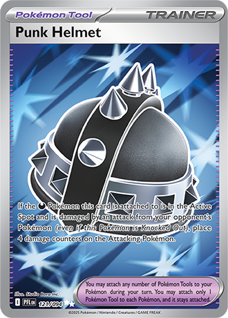 Punk Helmet Pokemon Card from Phantasmal Flames 121