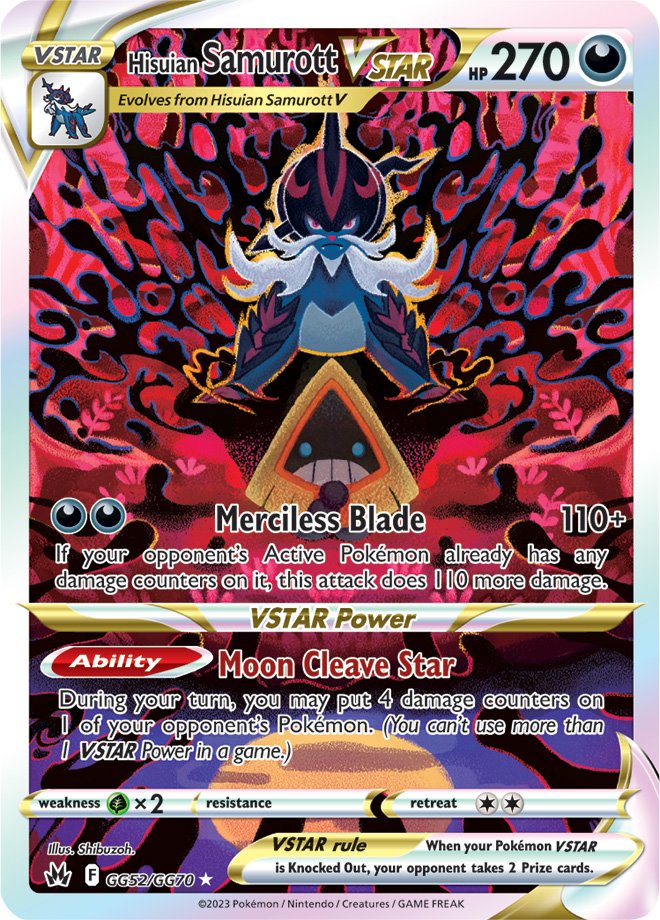 Crown Zenith Card 212