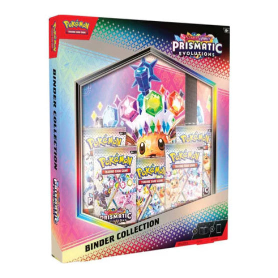 SCARLET & VIOLET PRISMATIC EVOLUTIONS BINDER COLLECTION POKEMON TCG