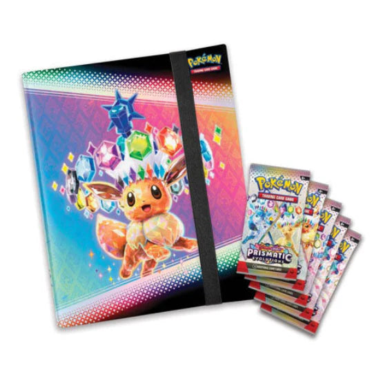 SCARLET & VIOLET PRISMATIC EVOLUTIONS BINDER COLLECTION POKEMON TCG