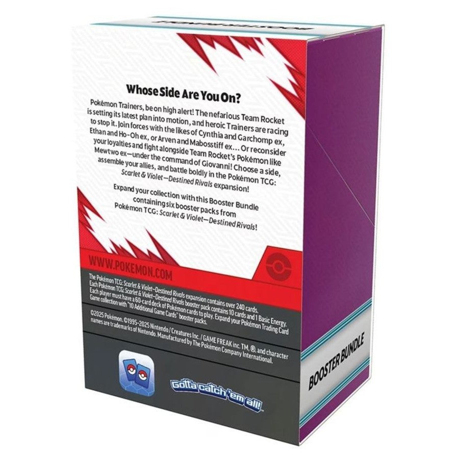 POKEMON TCG Scarlet & Violet Destined Rivals Booster Bundle