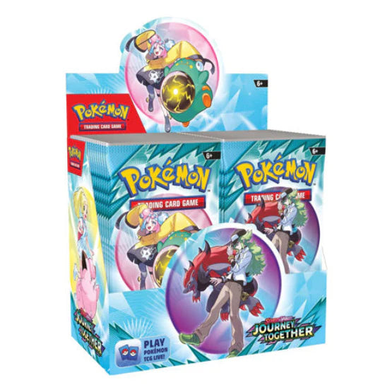 SCARLET & VIOLET JOURNEY TOGETHER ENHANCED BOOSTER BOX POKEMON TCG