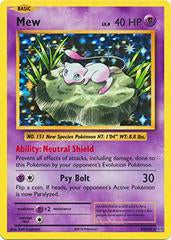 Mew [Holo] #53 Pokemon Evolutions