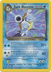 Dark Blastoise #20 Pokemon Team Rocket NM
