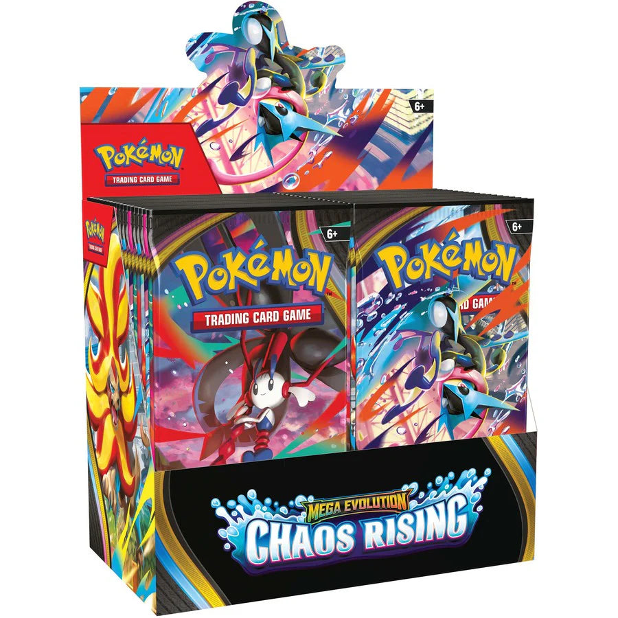 POKÉMON TCG: MEGA EVOLUTION - CHAOS RISING BOOSTER BOX