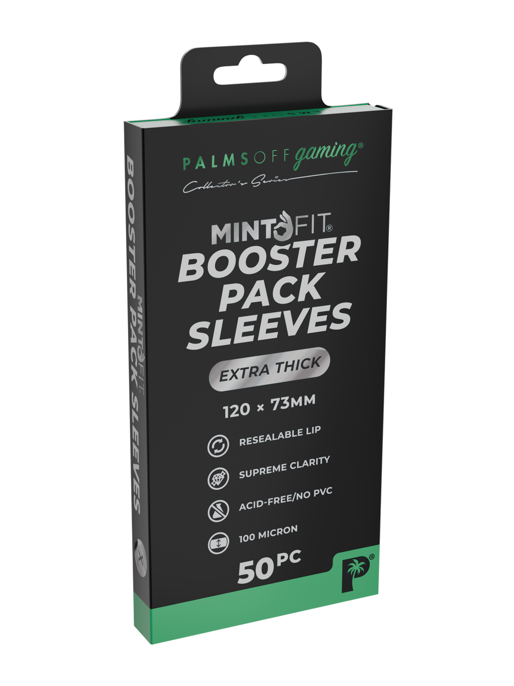 Mint Fit Booster Pack Sleeves Extra Thick - Default Title