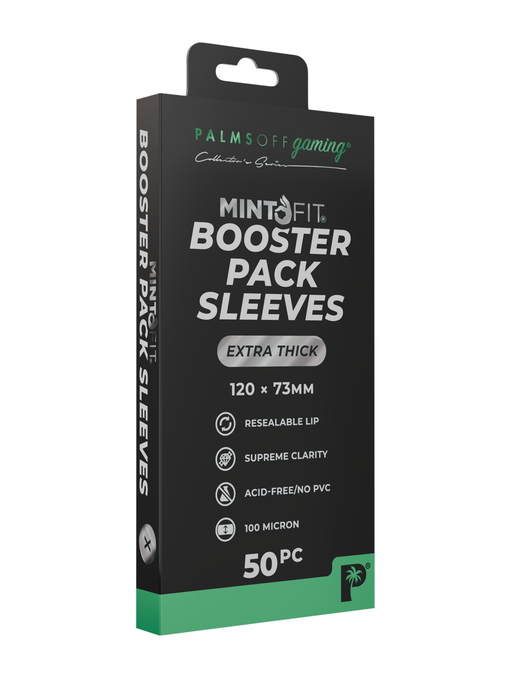 Mint Fit Booster Pack Sleeves Extra Thick - Default Title