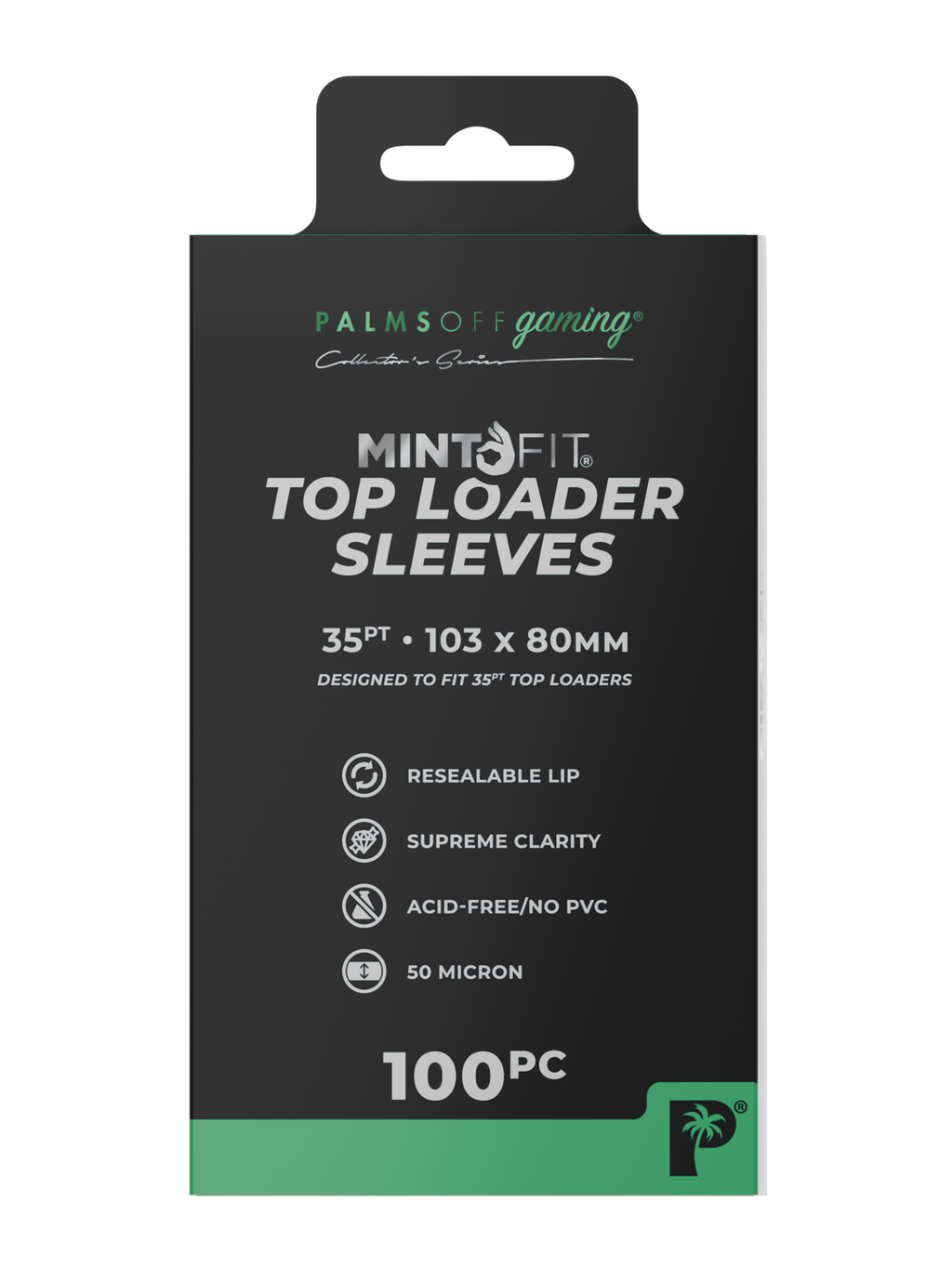 Mint Fit Top Loader Sleeves 35Pt - Default Title